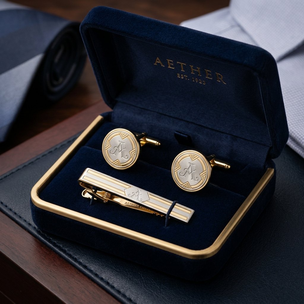 Custom cufflinks and tie pins manufacturer