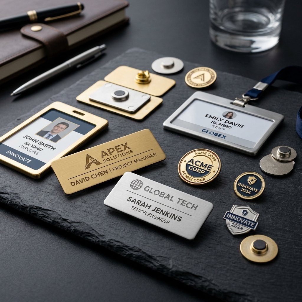 Magnetic badge pins manufacturer India